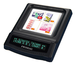 Настольный вакуум-флуоресцентный (VFD) Дисплей покупателя с монетницей DSP802U в Ярославле