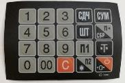 MER327L015 Пленка клавиатуры (327 LED/LCD) в Ярославле